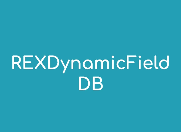 REXDynamicField Database otrs rexpondo plugin logo
