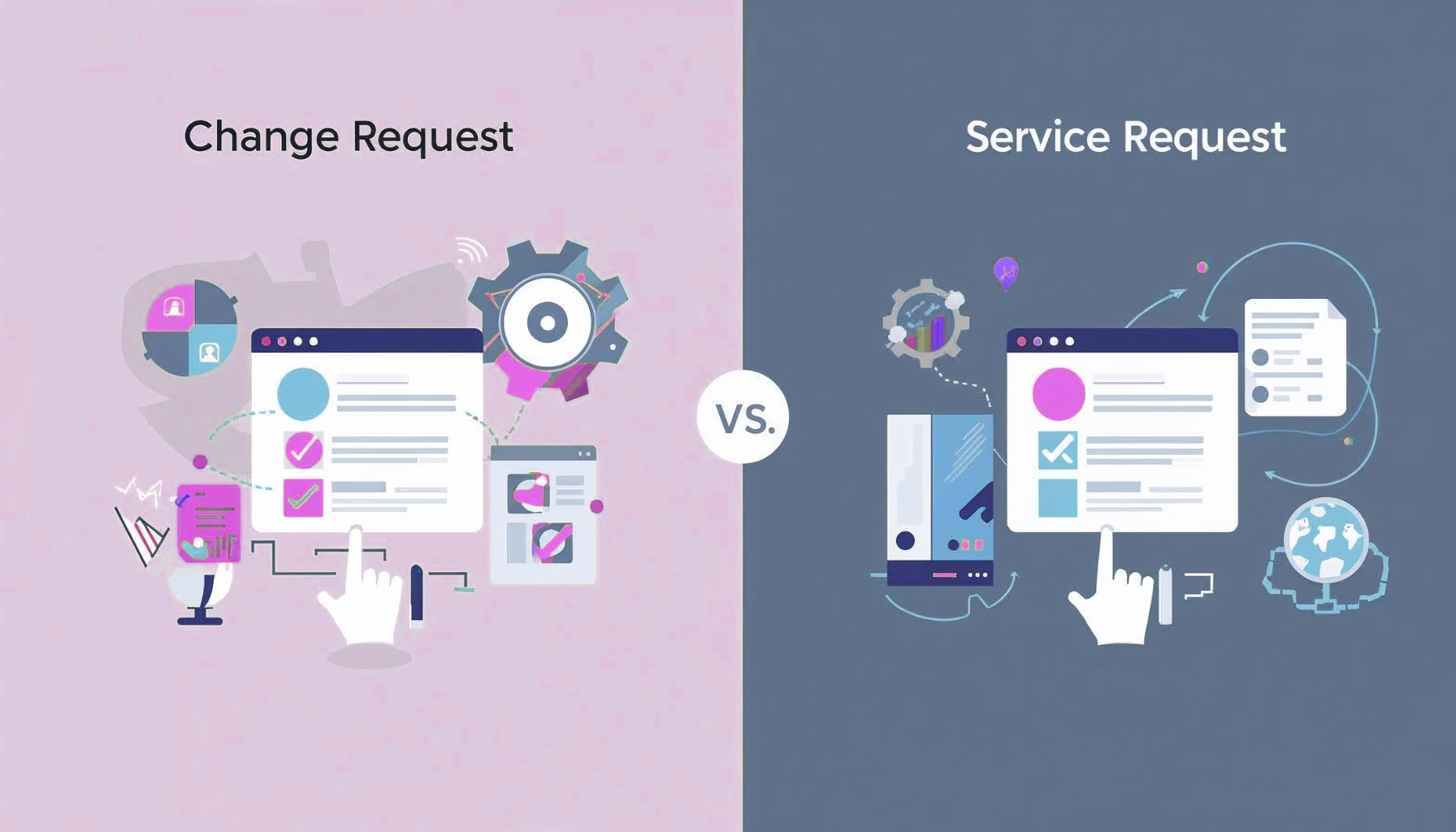 Change Request vs Service Request